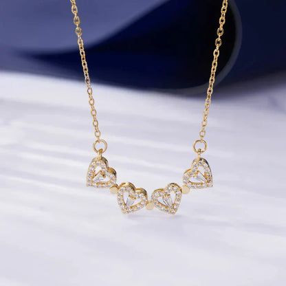 Lovely Gemstone Drop Necklace