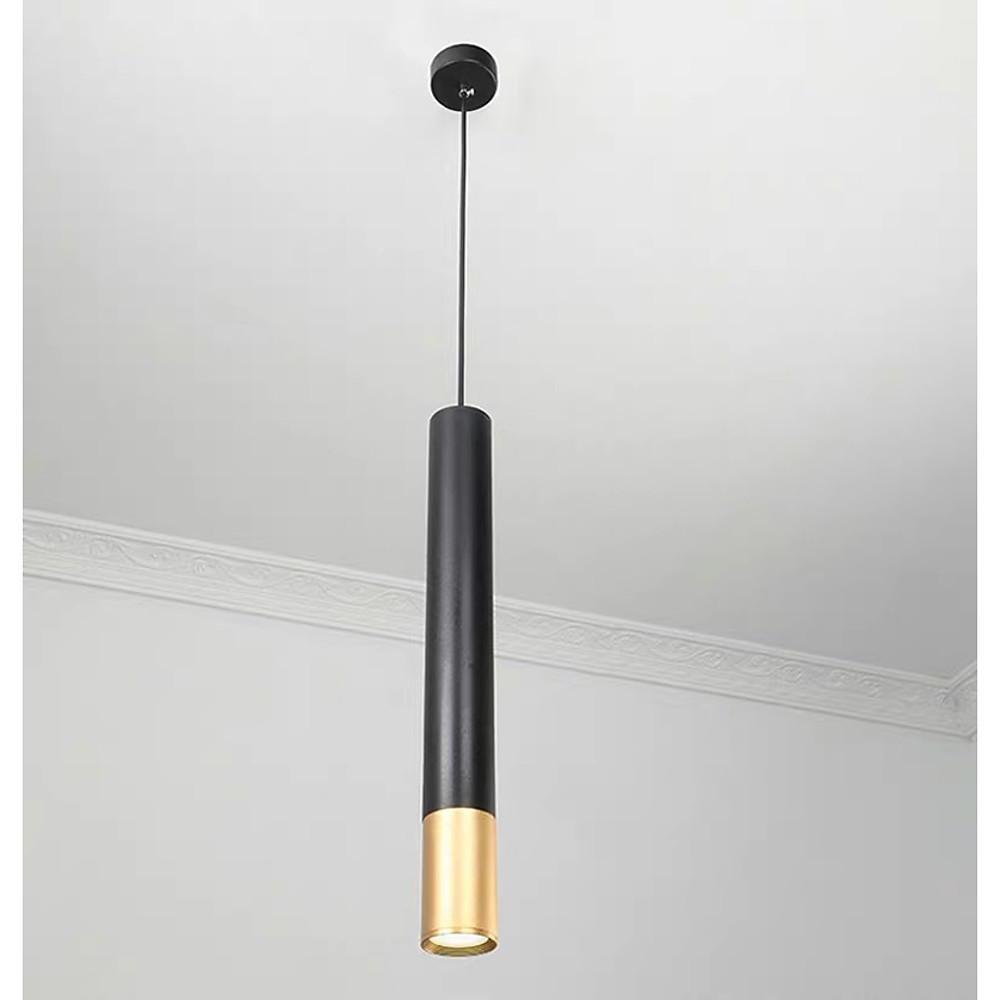 Sleek Gold Metal LED Pendant Island Light Fixture - Cofik