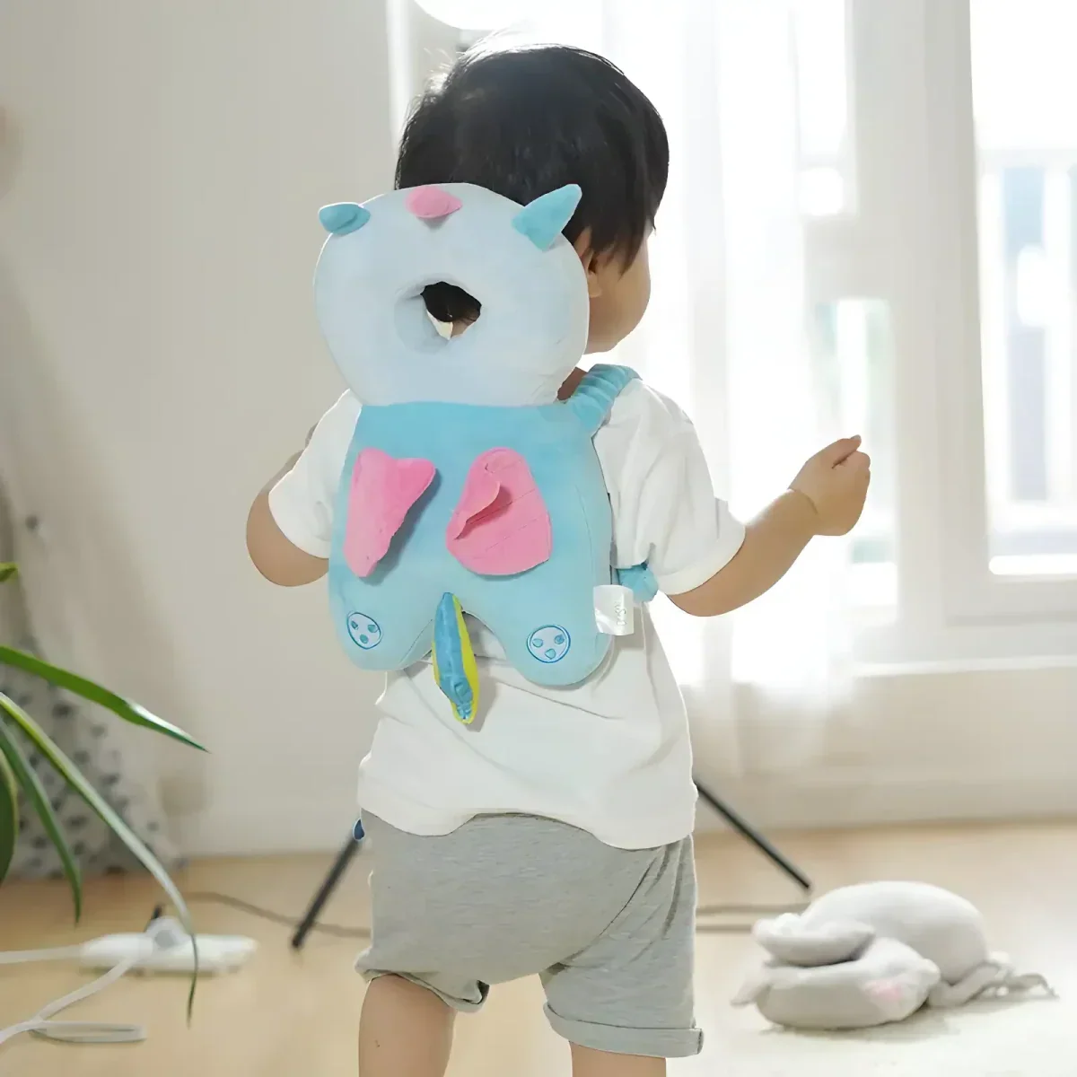 HEADGUARD - Luxurious adjustable head protection for babies with soft materials for safe protection while crawling and learning to walk