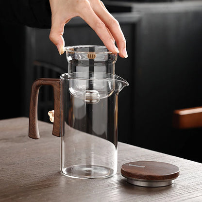 Heat-Resistant Glass Teapot