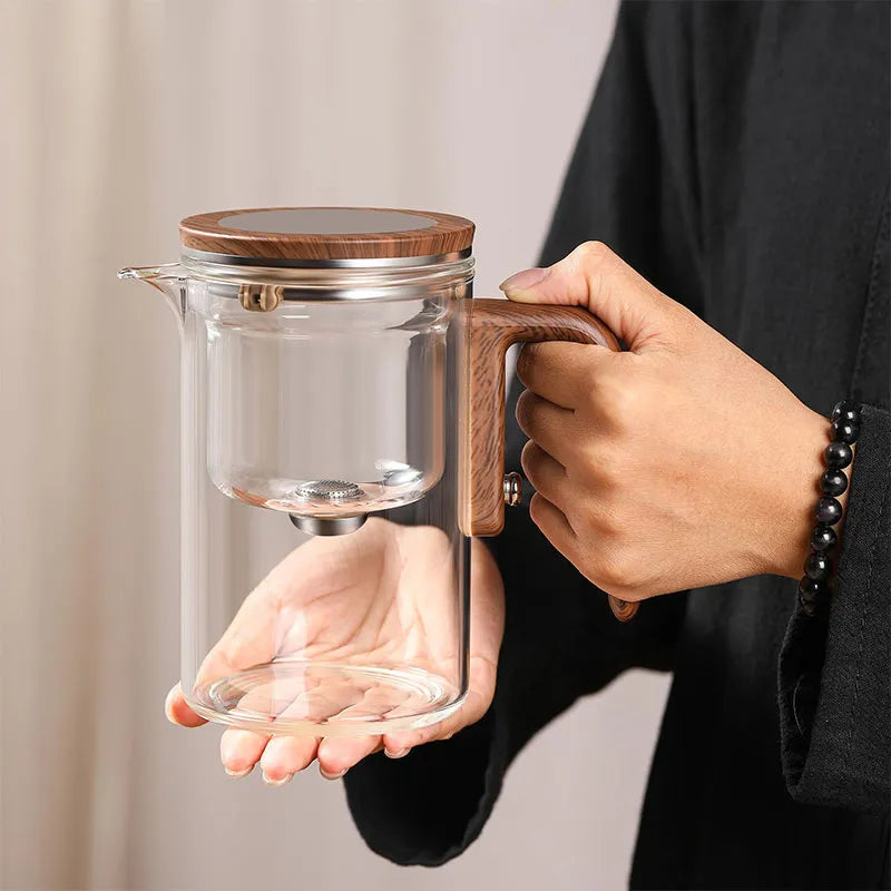 Heat-Resistant Glass Teapot