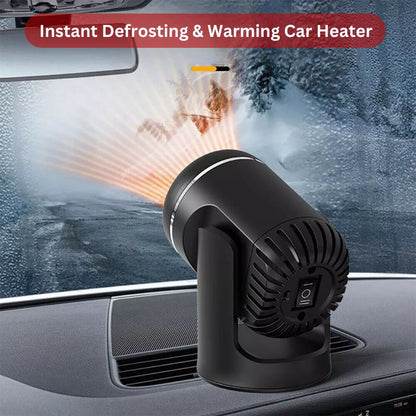 Portable Auto Heater with 360° Swivel & Safety Guard
