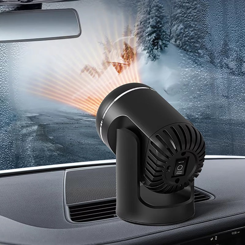 Portable Auto Heater with 360° Swivel & Safety Guard