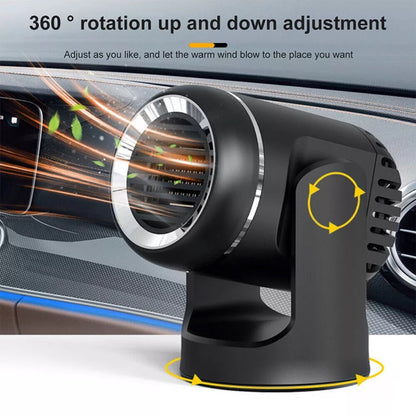 Portable Auto Heater with 360° Swivel & Safety Guard