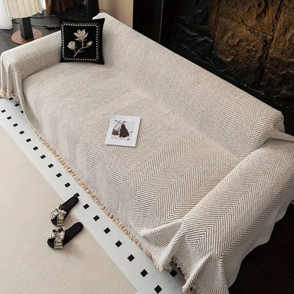 Waterproof Herringbone Sofa Shield Cover