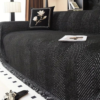 Waterproof Herringbone Sofa Shield Cover