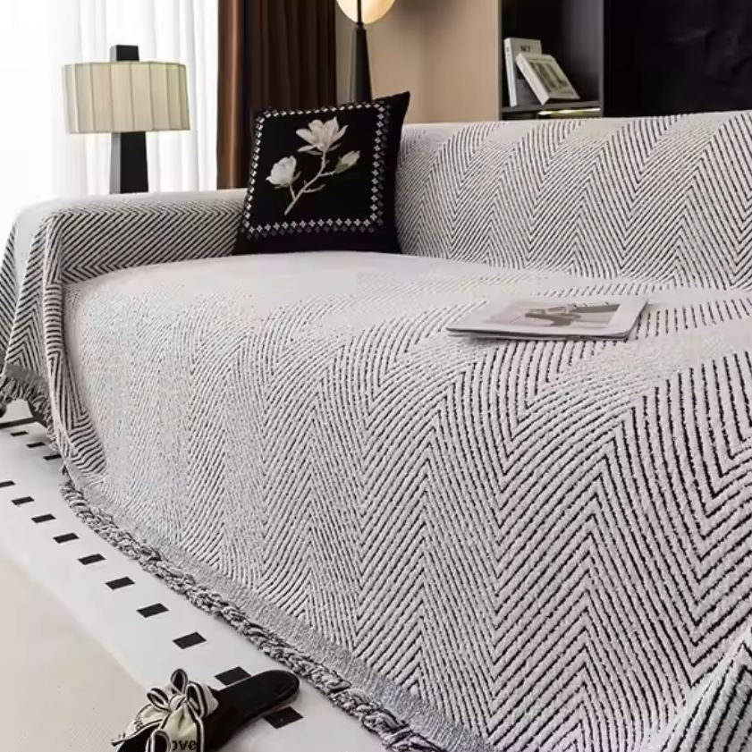 Waterproof Herringbone Sofa Shield Cover