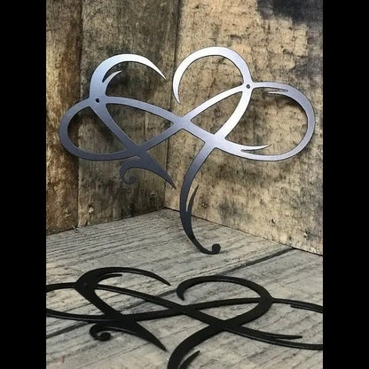 Romantic Metal Heart Wall Art - Cofik