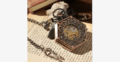 Classic Mechanical Pocket Watch - Timeless Elegant Design
