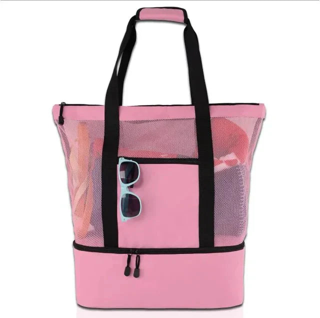 Large Insulated Picnic Beach Tote Bag