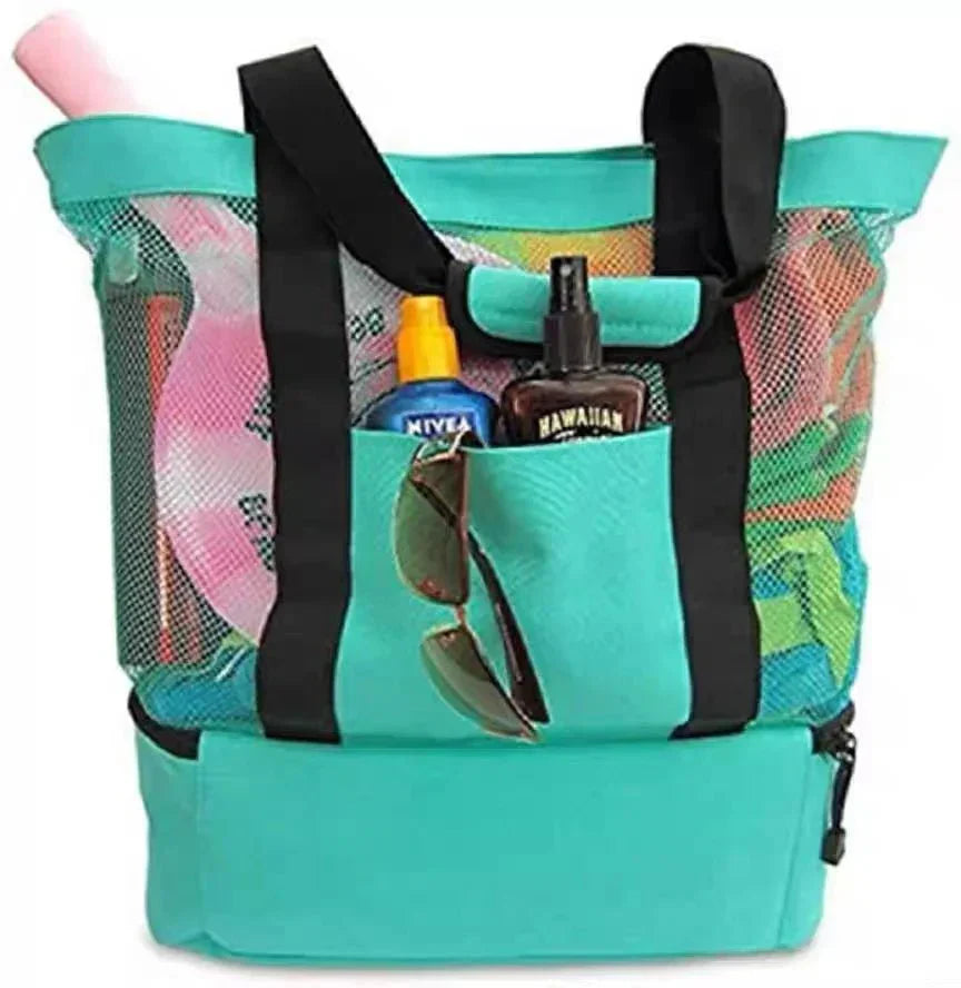 Large Insulated Picnic Beach Tote Bag