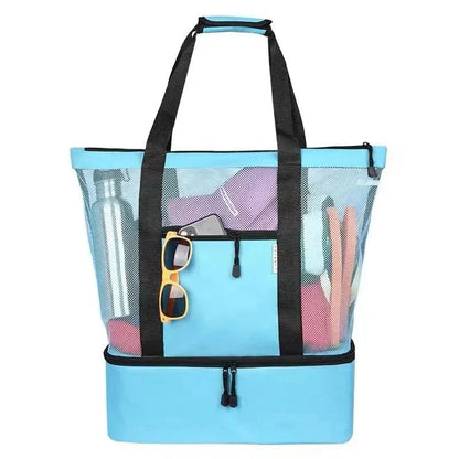 Large Insulated Picnic Beach Tote Bag
