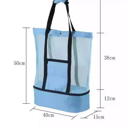Large Insulated Picnic Beach Tote Bag