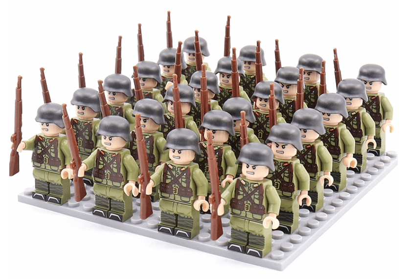 Historic Figure Building Toy Set (21 Pieces) - Cofik