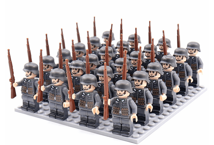 Historic Figure Building Toy Set (21 Pieces)