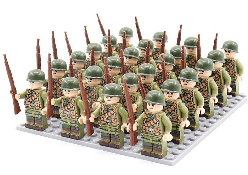 Historic Figure Building Toy Set (21 Pieces)