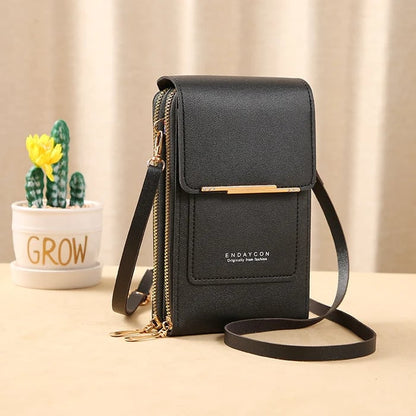 Hot Anti-theft Crossbody Bag Made of PU Leather for Women
