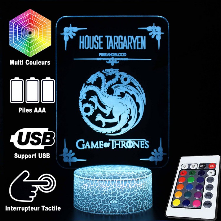 Game Of Thrones Dragon Table Lamp