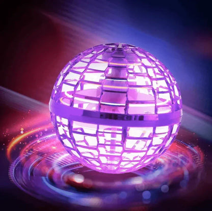 Colorful LED Glow Ball Spinner Toy
