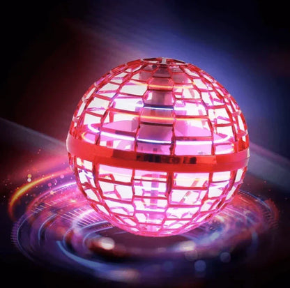 Colorful LED Glow Ball Spinner Toy