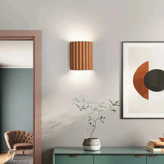 Modern Resin Wall Light Fixture