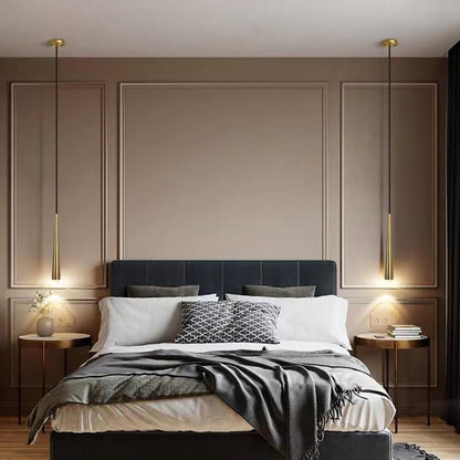 Sleek Metal Crystal Island Pendant Light
