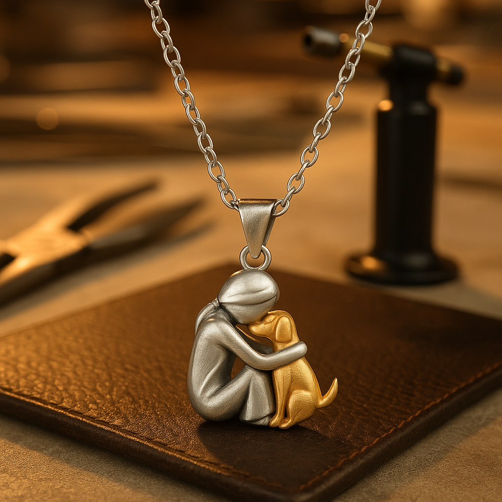 Beautiful Embrace Pendant Necklace Fashion Jewelry - Cofik