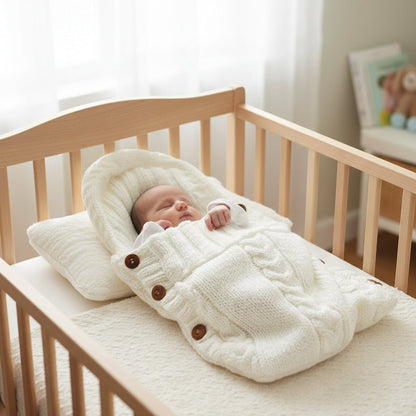 HUGNEST Baby Wrap – Soft Baby Blanket for Comfort from the Start