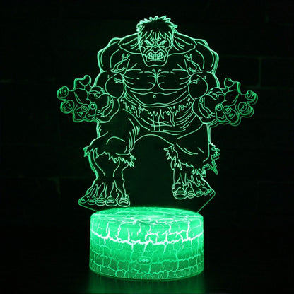 Cool Marvel Hulk Table Lamp - Cofik