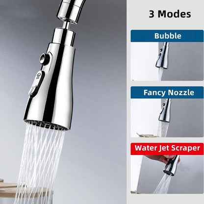 Easy 360° Spray Nozzle for Quick Cleaning