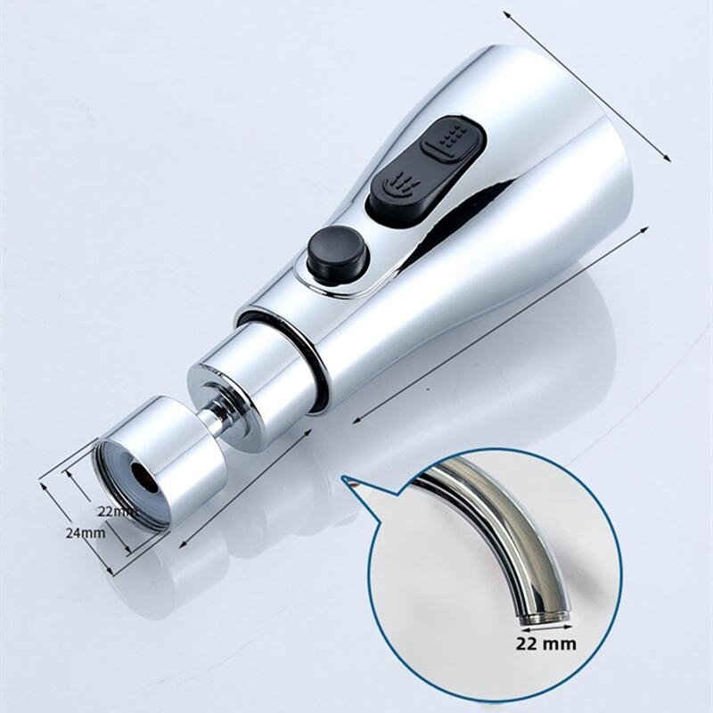 Easy 360° Spray Nozzle for Quick Cleaning
