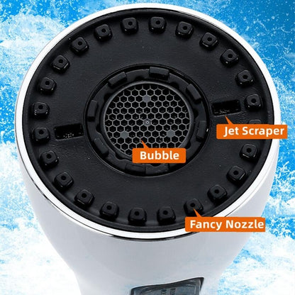 Easy 360° Spray Nozzle for Quick Cleaning