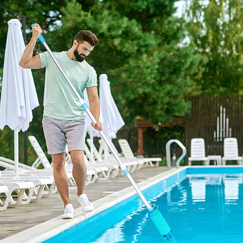 Portable Rechargeable Pool Vacuum Cleaner with 3-in-1 Function