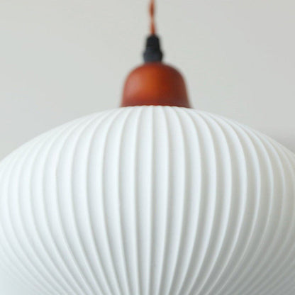 Classic White Ceramic Pendant Dining Light