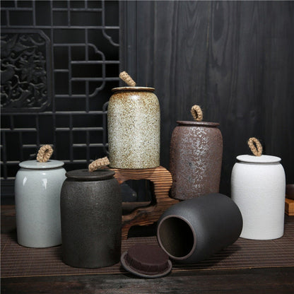 Airtight Ceramic Coffee Storage Canister