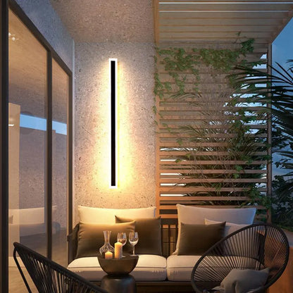 Thin Linear Contemporary LED Wall Light
