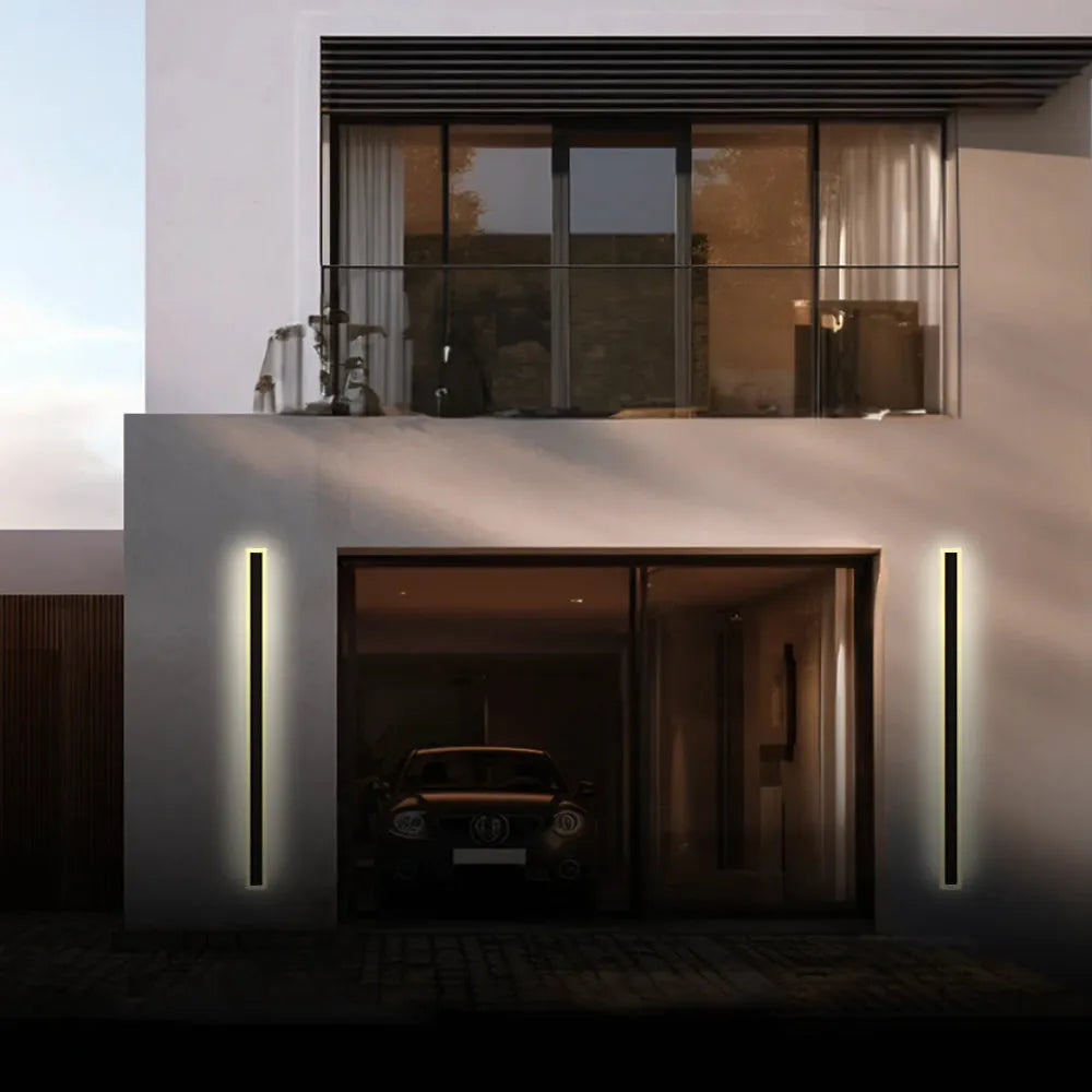 Thin Linear Contemporary LED Wall Light