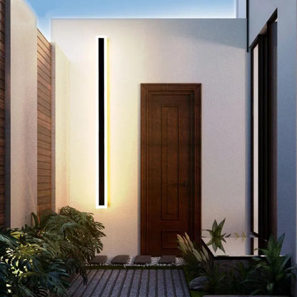Thin Linear Contemporary LED Wall Light