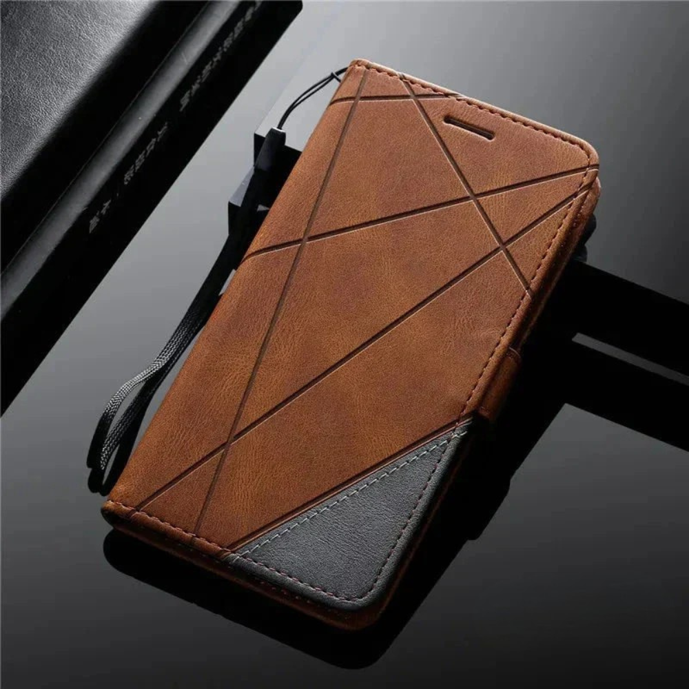Premium Phone Wallet Flip Case Cover