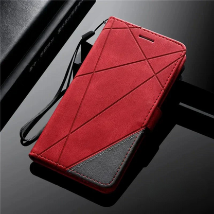 Premium Phone Wallet Flip Case Cover