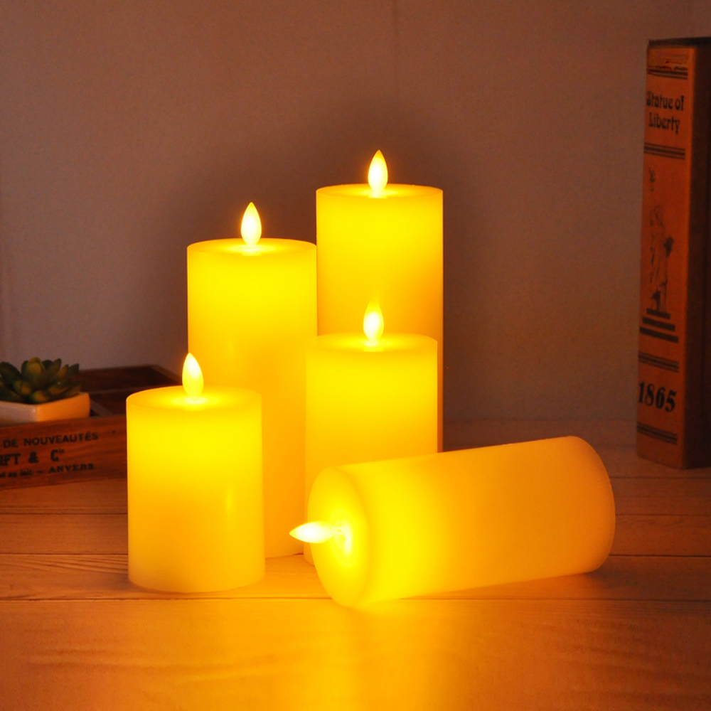 Warm Glow Flicker LED Candle Light
