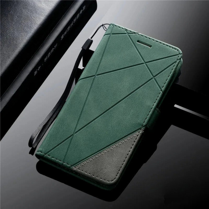 Premium Phone Wallet Flip Case Cover