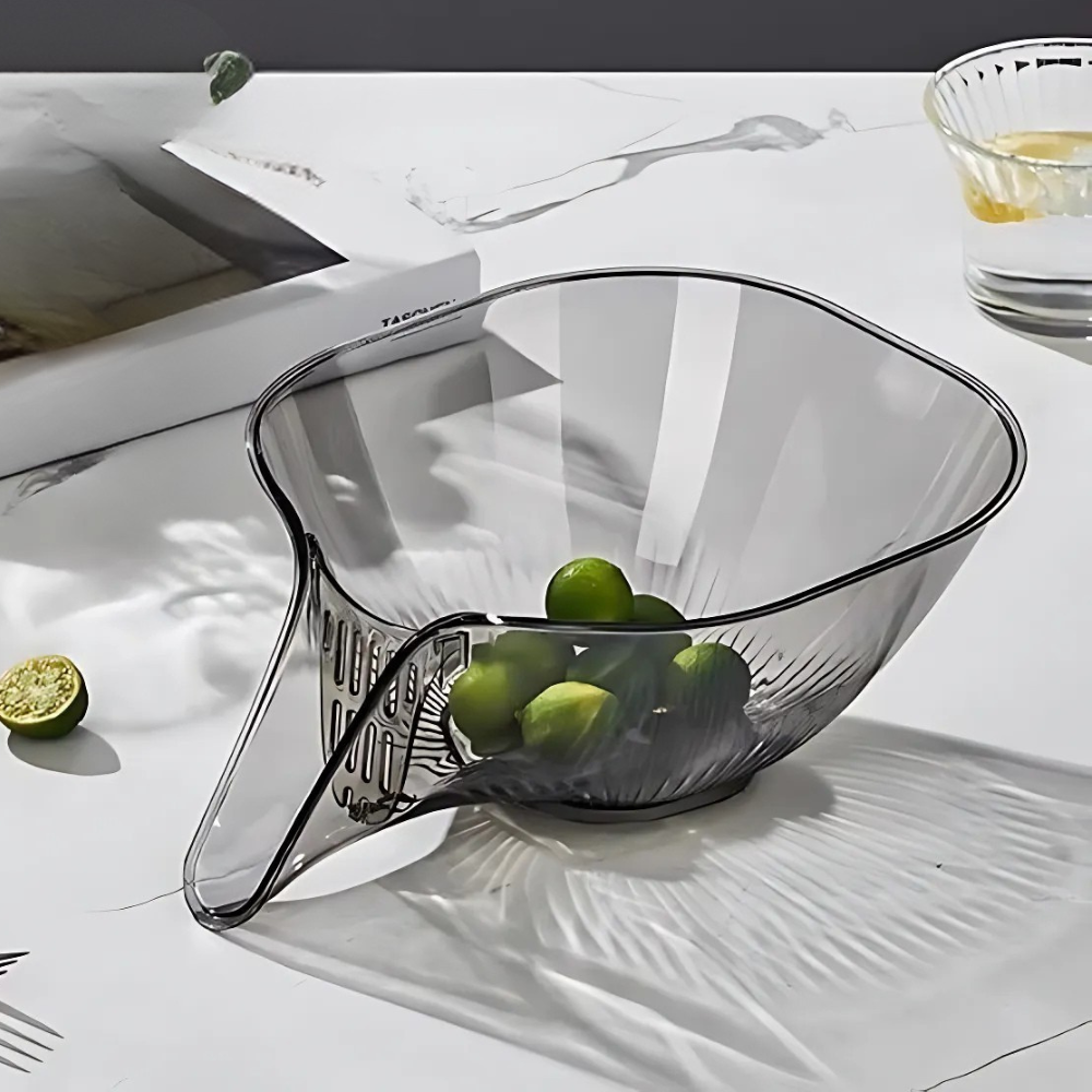 Easy Clean Collapsible Kitchen Strainer Bowl