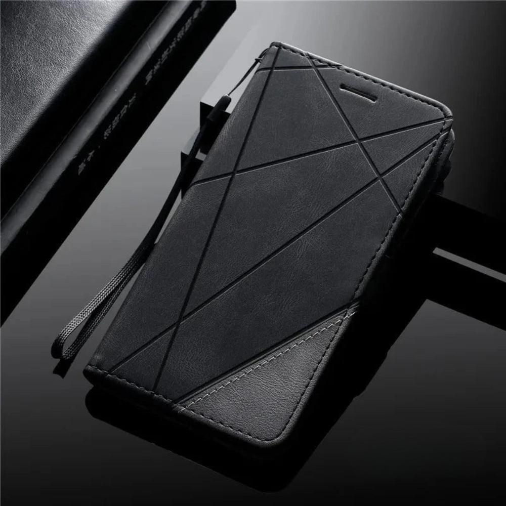 Premium Phone Wallet Flip Case Cover