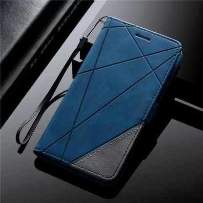 Premium Phone Wallet Flip Case Cover