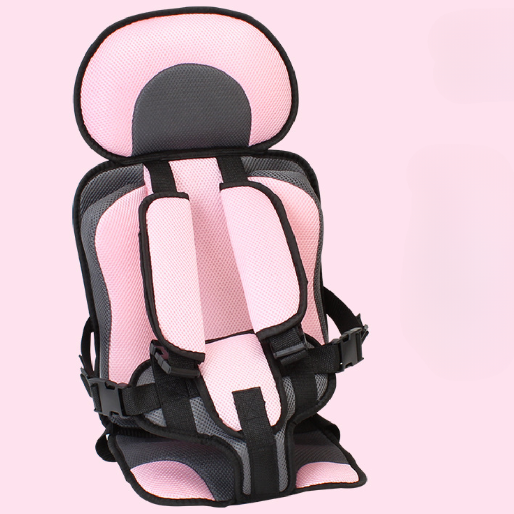 Compact Folding Car Booster Seat for Toddlers