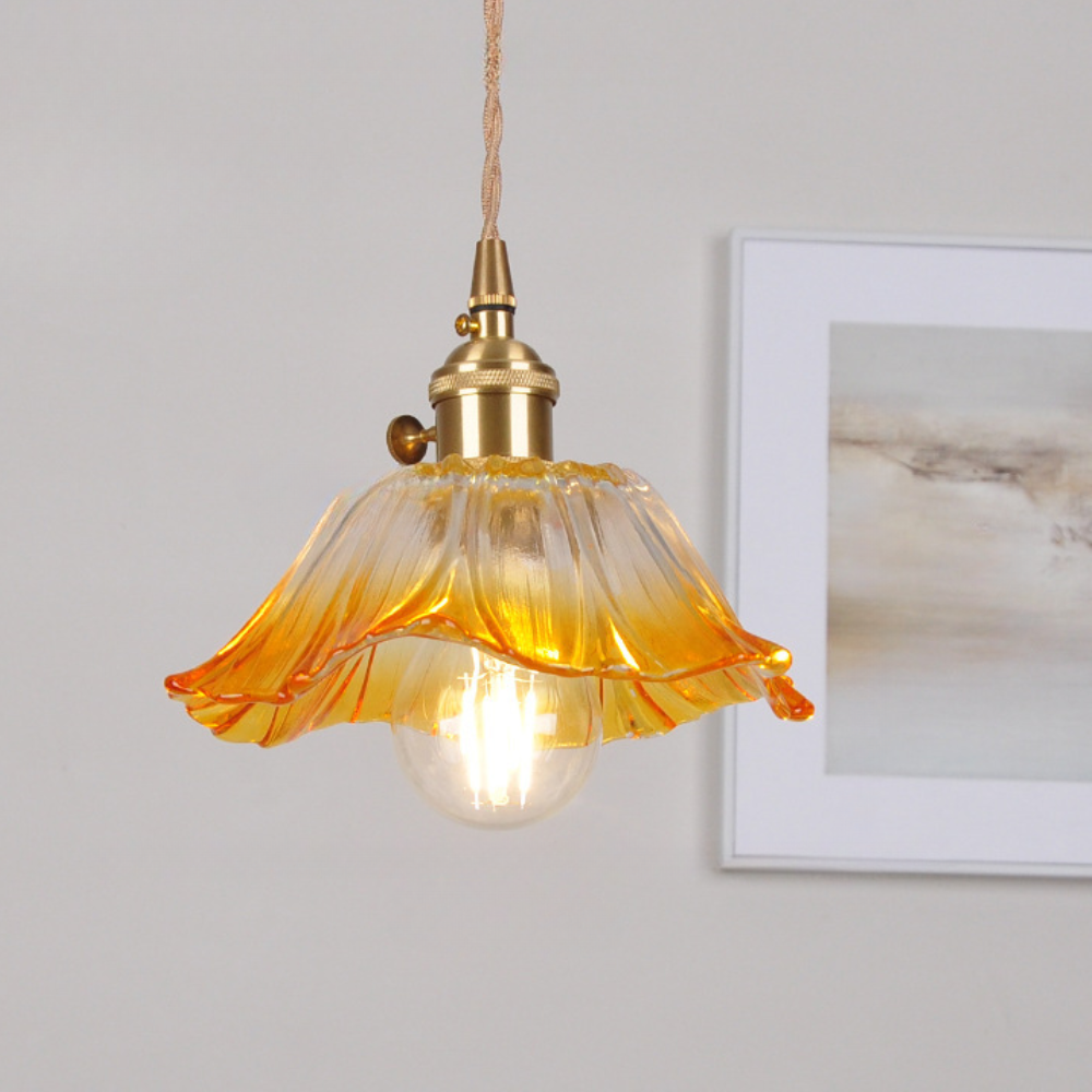 Classic Hanging Glass Light Fixture - Cofik