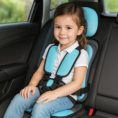 Compact Folding Car Booster Seat for Toddlers - Cofik