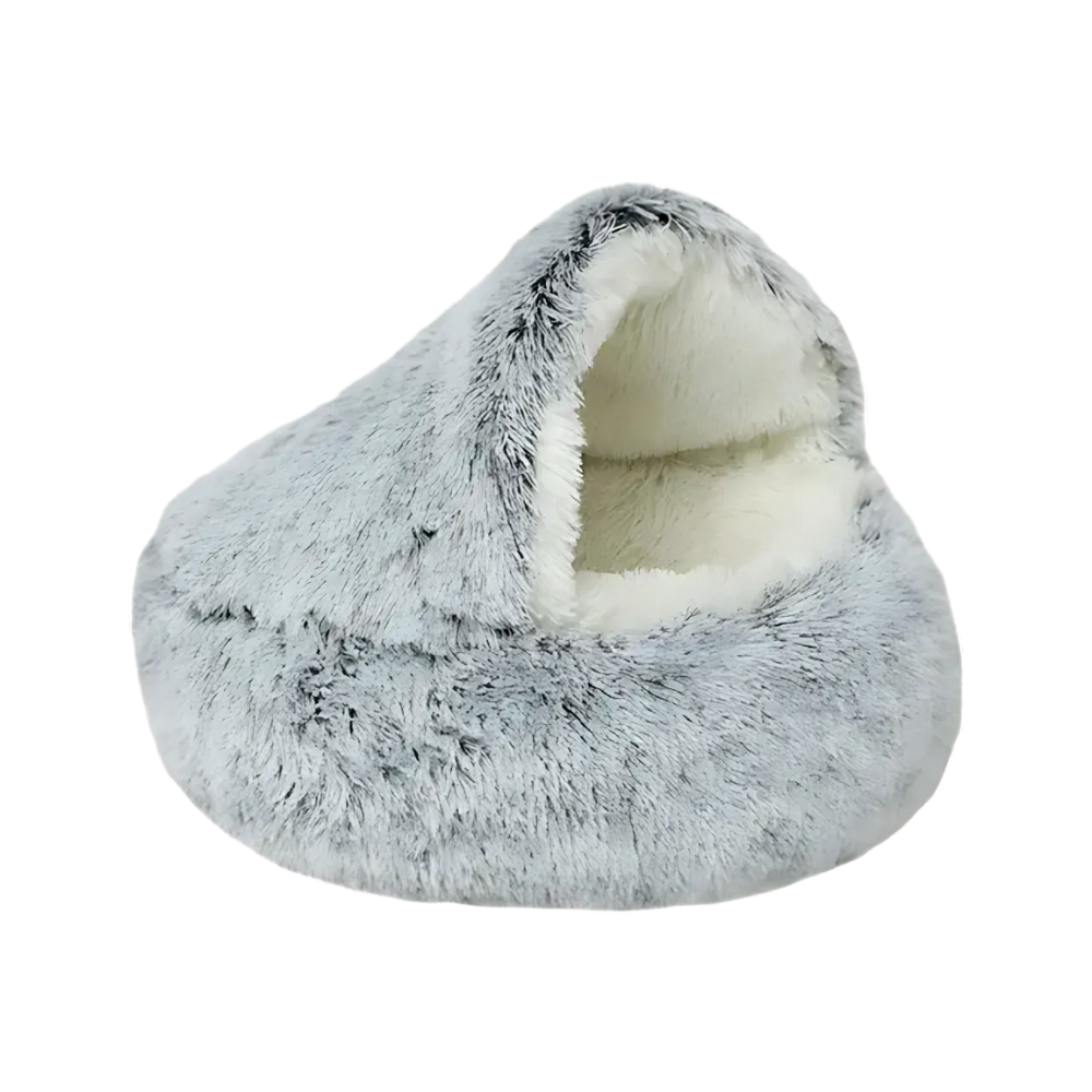 Cozy Pet Bed Warm Hideaway Den