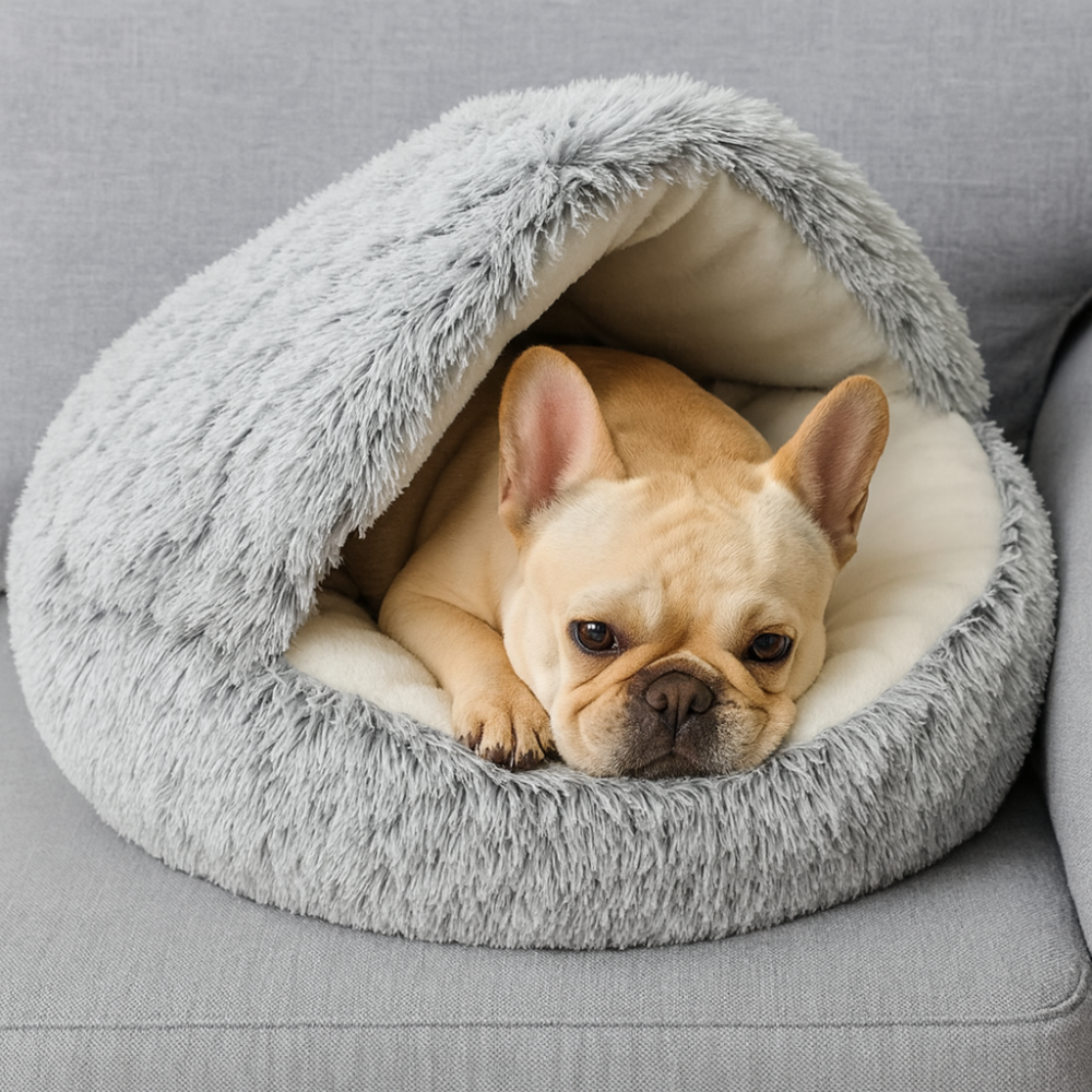 Cozy Pet Bed Warm Hideaway Den - Cofik